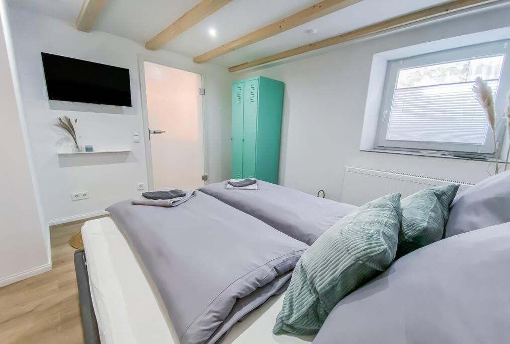 Stylisches Apartment Mit Terrasse In Der Altstadt Von โดเนาเวิร์ท ภายนอก รูปภาพ